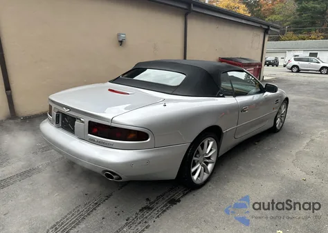 2001 Aston Martin Db7 Vantage from USA, damaged, VIN SCFAB42371K401730
